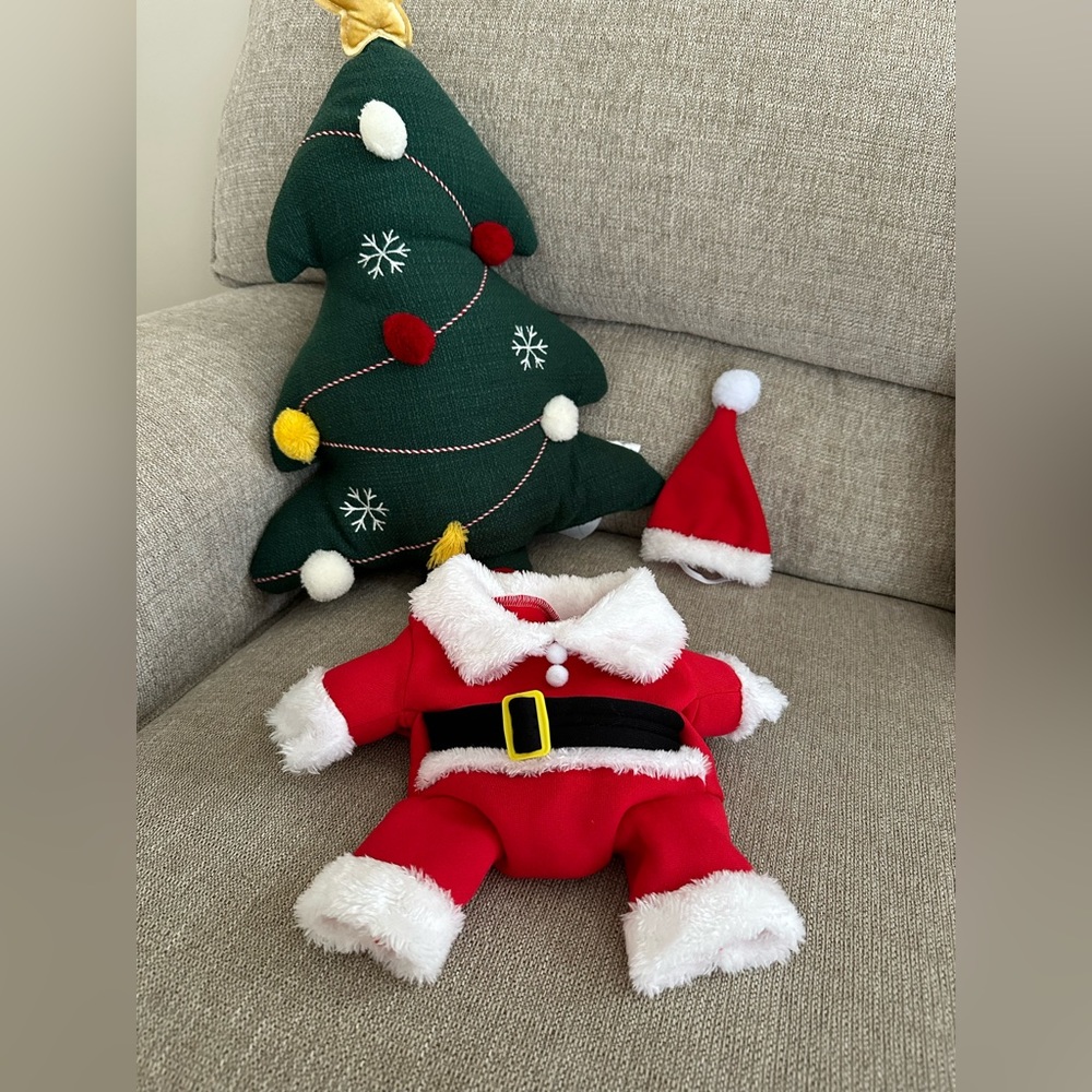 Christmas Costume For Pet, Including Santa Claus hat . Size Small